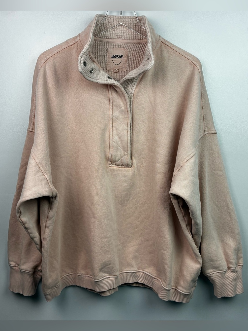 Aerie Oh Snap Pullover Oversized Sweatshirt